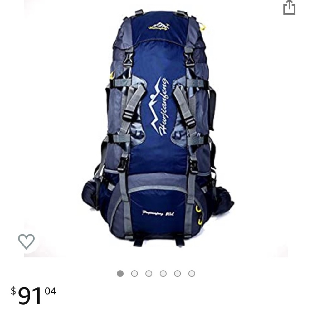 80L Hiking Backpack